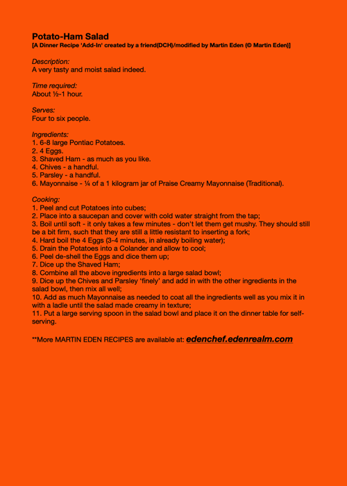 'Spaghetti Martinaise' Dinner Recipe