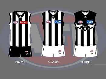 Collingwood FC Strips