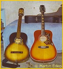 Martin Eden's 12th Birthday/1st Guitar and Most Songs Written On (Bolero) Guitar