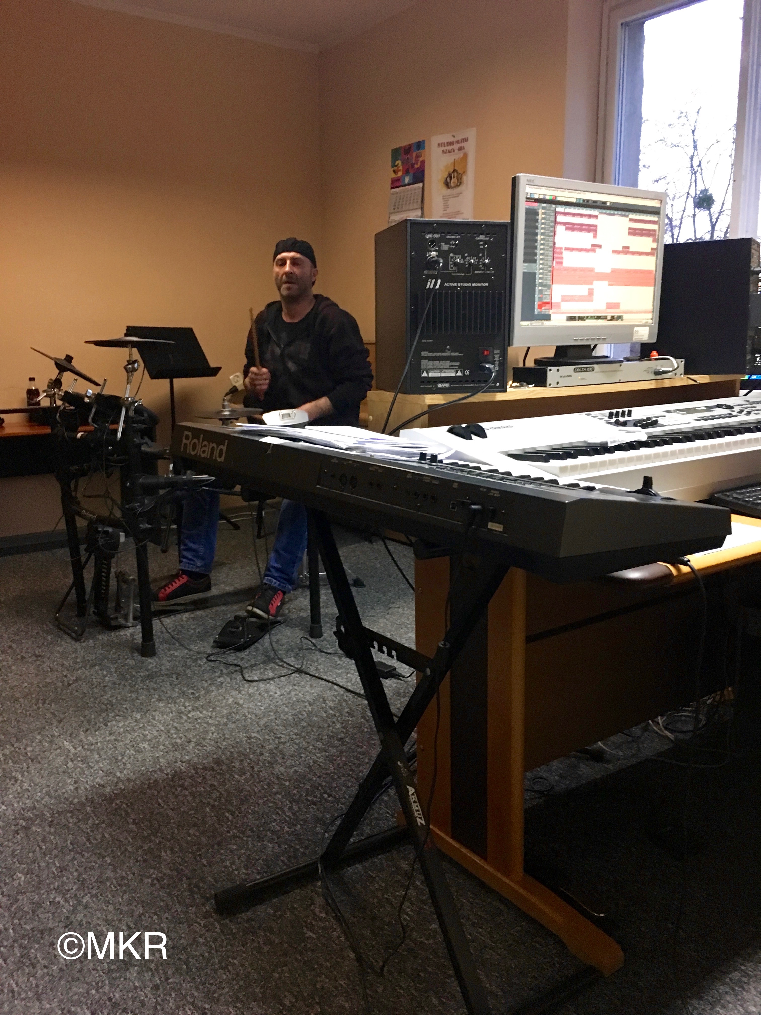 Kris Chmiel 'Recording Drum-Track 2'